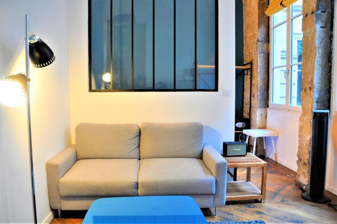 Le Bleu Hypercentre Presque Ile Apartment Lyon Bagian luar foto