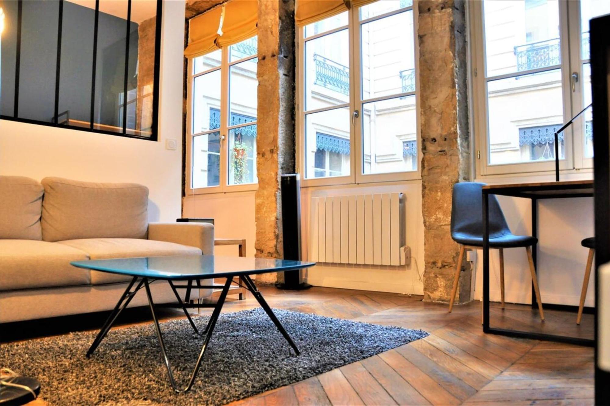 Le Bleu Hypercentre Presque Ile Apartment Lyon Bagian luar foto