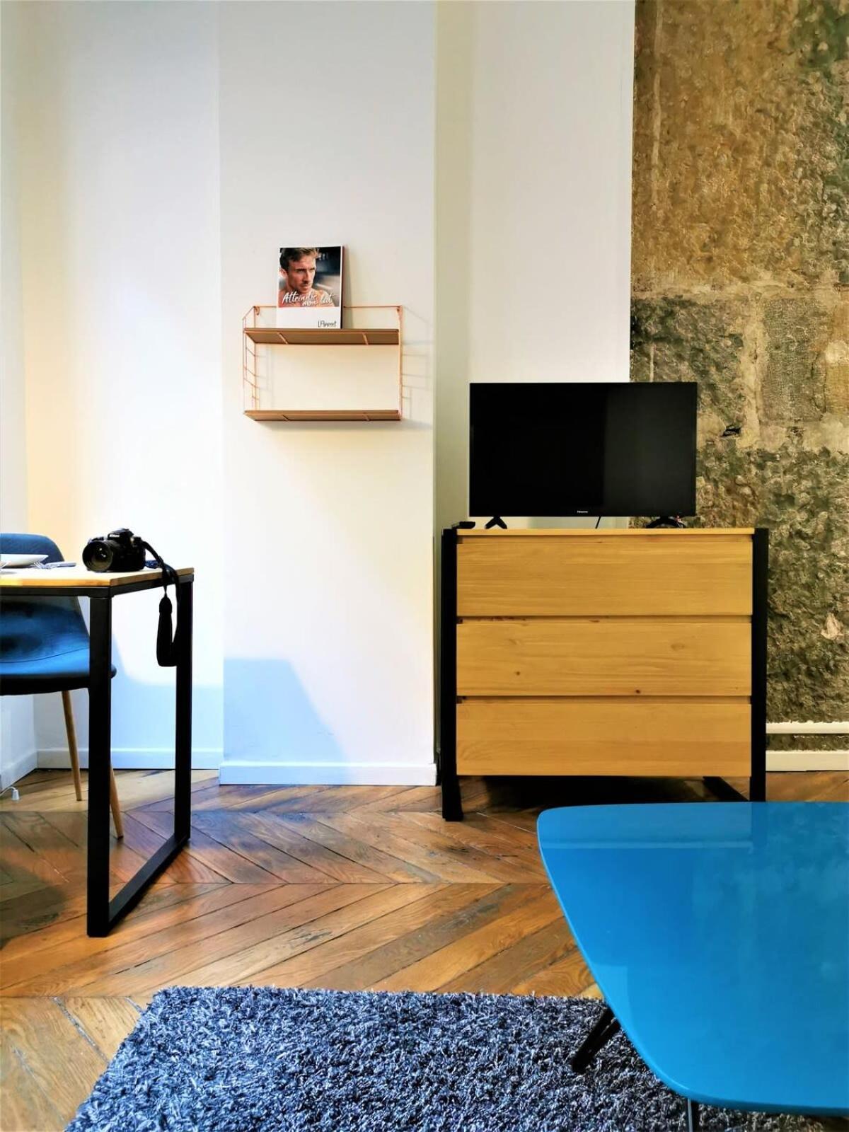 Le Bleu Hypercentre Presque Ile Apartment Lyon Bagian luar foto